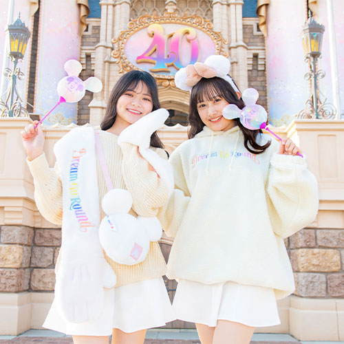 Pre-Order Tokyo Disney Resort 2023 TDR 40th Headband Ears Softly MOKOMOKO