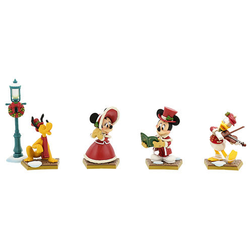 Pre-Order Tokyo Disney Resort 2023 Christmas Secret Mini Figure 4 PCS Full Set