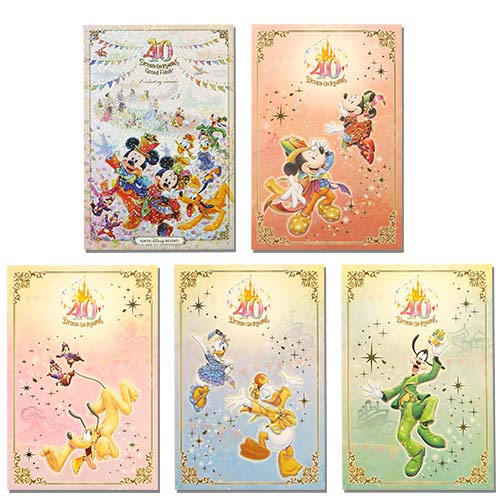 Pre-Order Tokyo Disney Resort 2024 TDR 40th Grand Finale Postcard