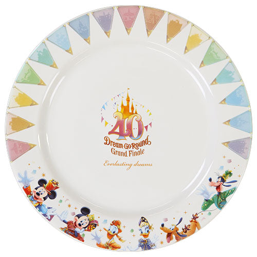 Pre-Order Tokyo Disney Resort 2024 TDR 40th Grand Finale Plate