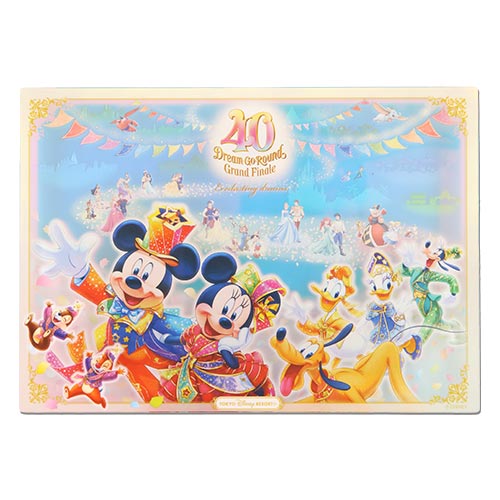 Pre-Order Tokyo Disney Resort 2024 TDR 40th Grand Finale Acrylic Art Block