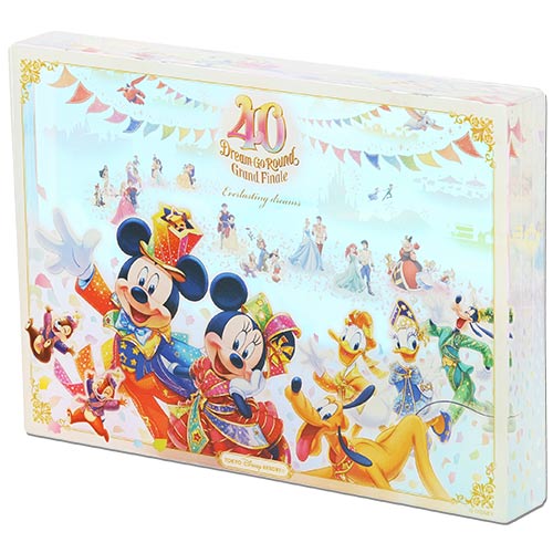 Pre-Order Tokyo Disney Resort 2024 TDR 40th Grand Finale Acrylic Art Block