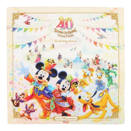 Pre-Order Tokyo Disney Resort 2024 TDR 40th Grand Finale Bandana