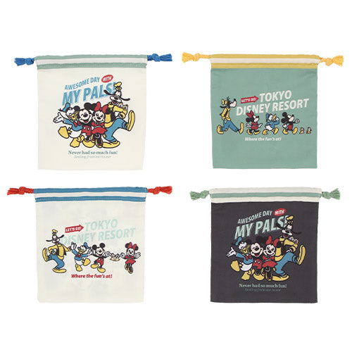 Pre-Order Tokyo Disney Resort 2024 Let's Go Tokyo Disney Resort KINCHAKU Bag Set