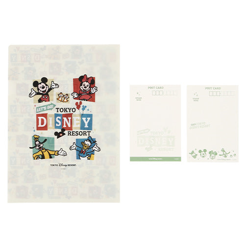 Pre-Order Tokyo Disney Resort 2024 Let's Go Tokyo Disney Resort Stationery Set