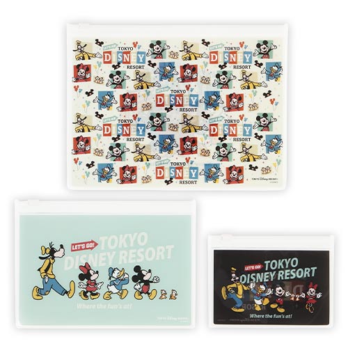 Pre-Order Tokyo Disney Resort 2024 Let's Go Tokyo Disney Resort Slide Zip Case Set
