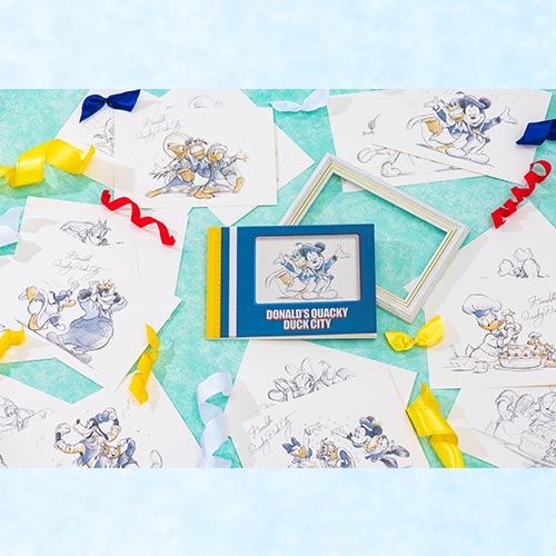Pre-Order Tokyo Disney Resort 2024 Donald Quacky Duck City Postcard set 15 PCS