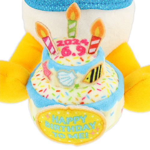 Pre-Order Tokyo Disney Resort 2024 Donald Happy Birthday Plush Badge Donald