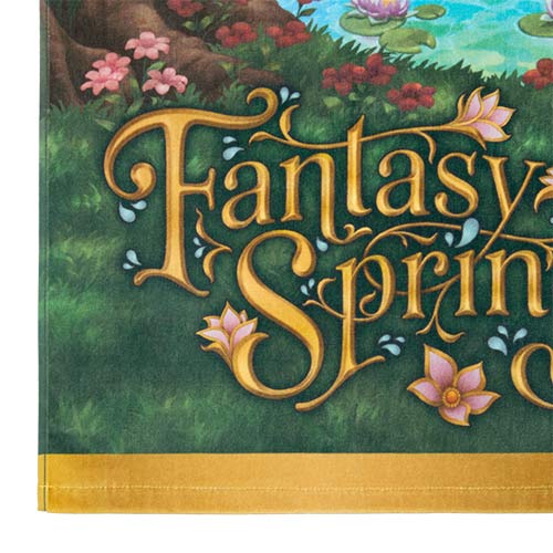 Pre-Order Tokyo Disney Resort 2024 TDS Fantasy Springs Art Wide Towel