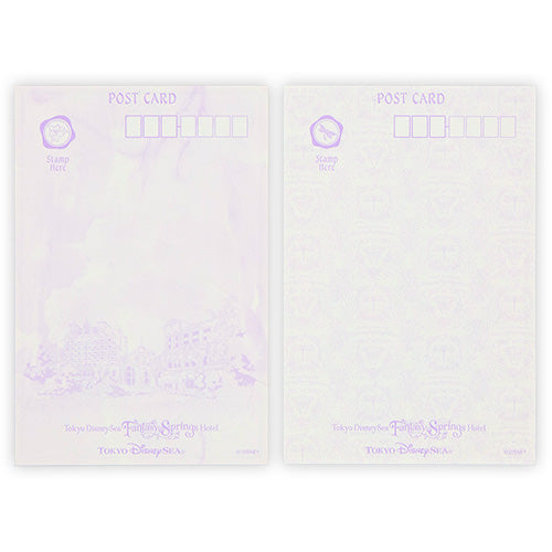 Pre-Order Tokyo Disney Resort 2024 TDS Fantasy Springs Hotel Postcard set 2 PCS