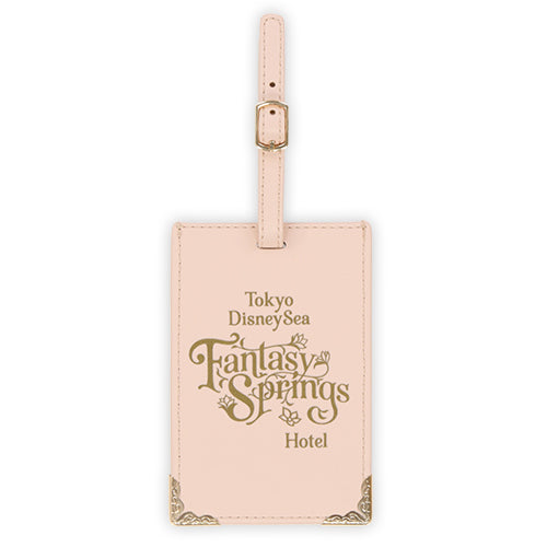 Pre-Order Tokyo Disney Resort 2024 TDS Fantasy Springs Hotel Logo Luggage Tag