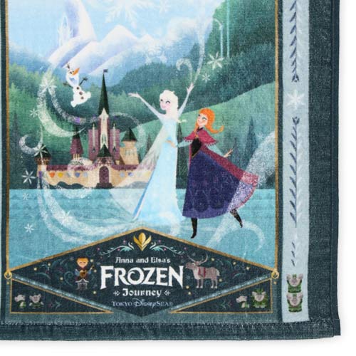 Pre-Order Tokyo Disney Resort 2024 TDS Fantasy Springs Frozen Mini Towek Anna Elsa
