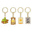 Pre-Order Tokyo Disney Resort 2024 TDS Fantasy Springs Rapunzel Key Chain Set Tangled