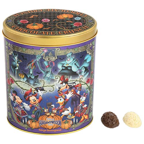 Pre-Order Tokyo Disney Resort Halloween 2024 TDL Parade Villains Empty Chocolate Can box