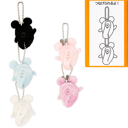 Pre-Order Tokyo Disney Resort Halloween 2024 Ghost Mickey Plush Charm 6 PCS Set