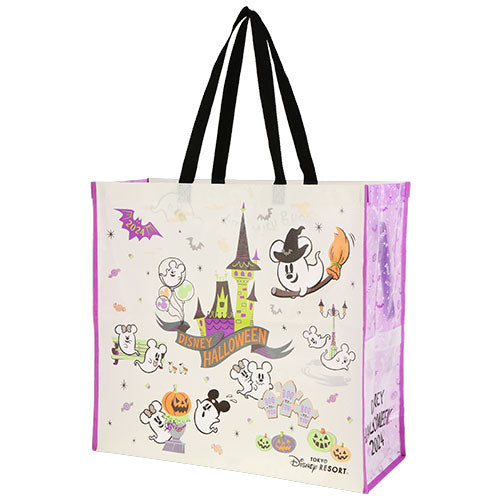 Pre-Order Tokyo Disney Resort Halloween 2024 Ghost Mickey Shopping Bag