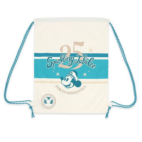 Pre-Order Tokyo Disney Resort 2026 TDS 25th Anniversary Drawstring Bag