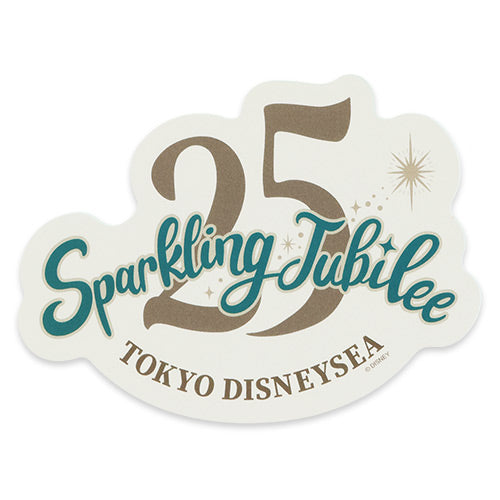 Pre-Order Tokyo Disney Resort 2026 TDS 25th Anniversary Sticker set Mickey Logo