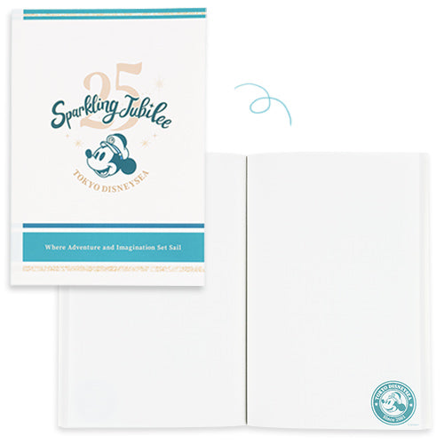 Pre-Order Tokyo Disney Resort 2026 TDS 25th Anniversary Notebook with case