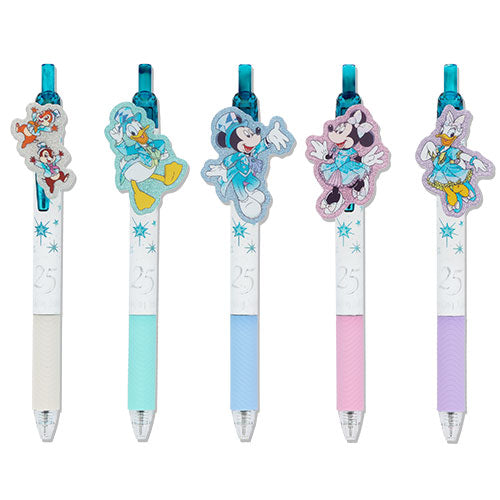 Pre-Order Tokyo Disney Resort 2026 TDS 25th Anniversary Ballpoint Pen Set 5 PCS
