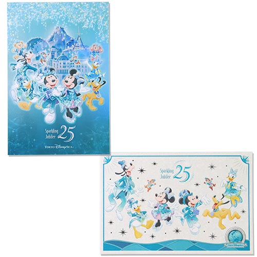 Pre-Order Tokyo Disney Resort 2026 TDS 25th Anniversary Postcard set 2 PCS