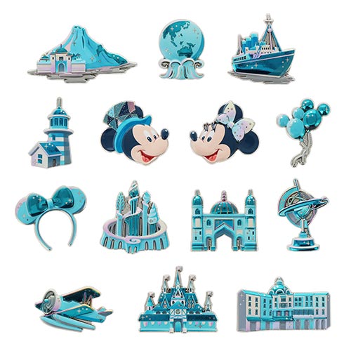 Pre-Order Tokyo Disney Resort Pin 2026 TDS 25th Anniversary 12 PCS BOX Set
