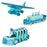 Pre-Order Tokyo Disney Resort 2026 TDS 25th Anniversary TOMICA Attraction 3 PCS Set