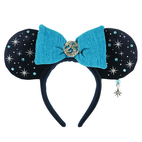 Pre-Order Tokyo Disney Resort 2026 TDS 25th Anniversary Minnie Ears Headband #3 Velours