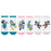 Pre-Order Tokyo Disney Resort 2026 TDS 25th Anniversary Socks Set 3 PCS