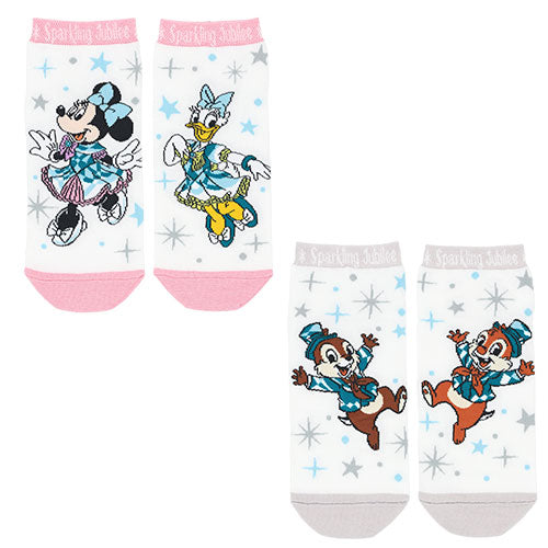 Pre-Order Tokyo Disney Resort 2026 TDS 25th Anniversary Socks Set 3 PCS