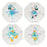 Pre-Order Tokyo Disney Resort 2026 TDS 25th Anniversary Melamine Plate set 4 PCS