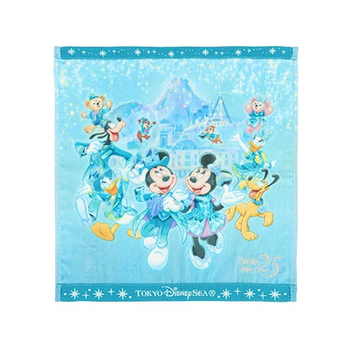 Pre-Order Tokyo Disney Resort 2026 TDS 25th Anniversary Mini Towel