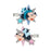 Pre-Order Tokyo Disney Resort 2026 TDS 25th Anniversary Hair Clip Set 2 PCS