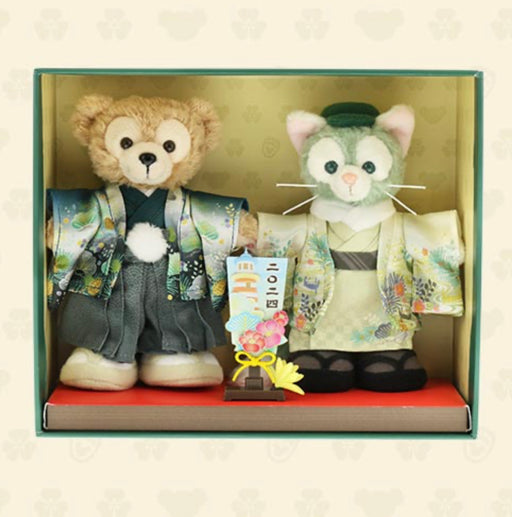 Pre-Order Tokyo Disney Resort Happy New Year 2024 Collection Doll Duffy & Gelatoni