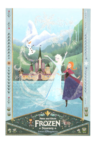 Pre-Order Tokyo Disney Resort 2024 TDS Fantasy Springs Frozen Postcard