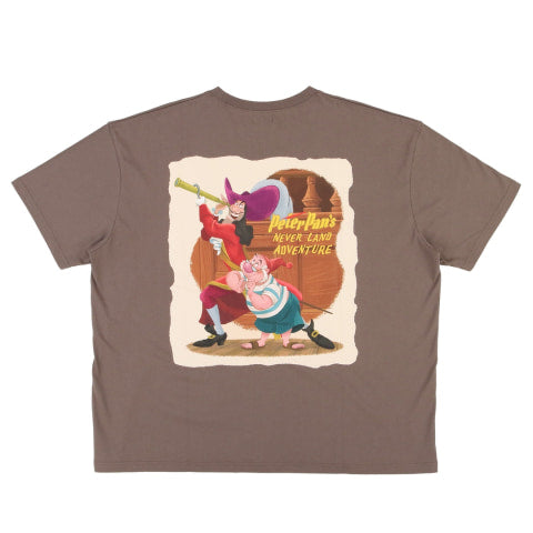 Pre-Order Tokyo Disney Resort 2024 TDS Fantasy Springs Peter Pan T-Shirts Captain Hook Smee