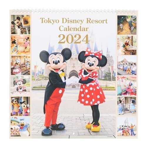 Pre-Order Tokyo Disney Resort 2024 Wall Calendar Mickey Friends Live Action