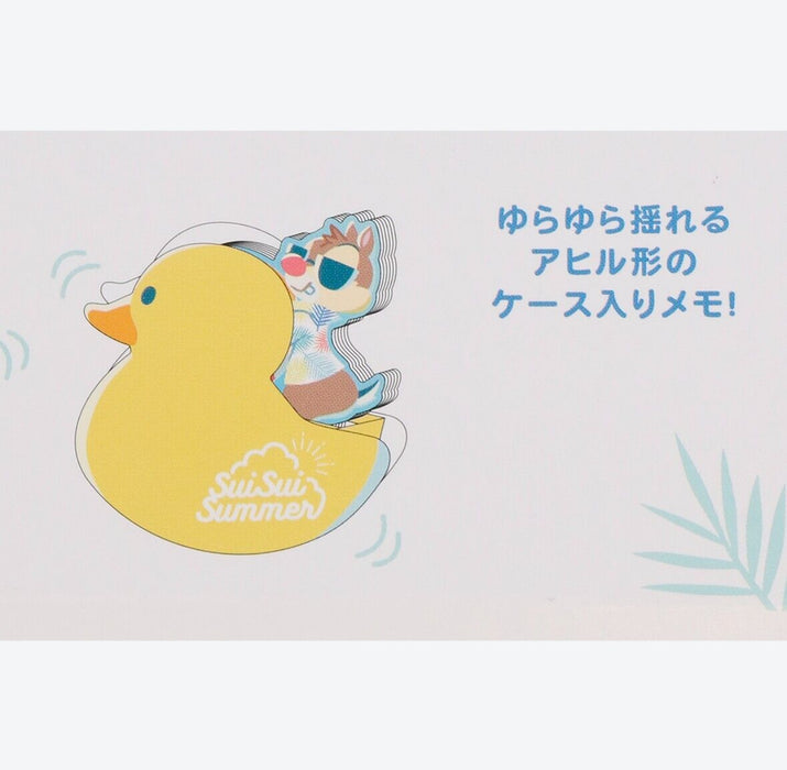 Pre-Order Tokyo Disney Resort Memo 2 PCS SUISUI Summer Chip & Dale