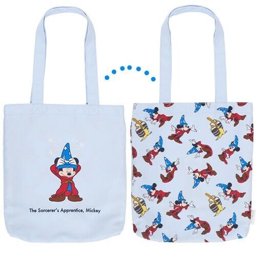 Pre-Order Tokyo Disney Resort 2023 Fantasia Sorcerer Mickey Reversible Tote Bag