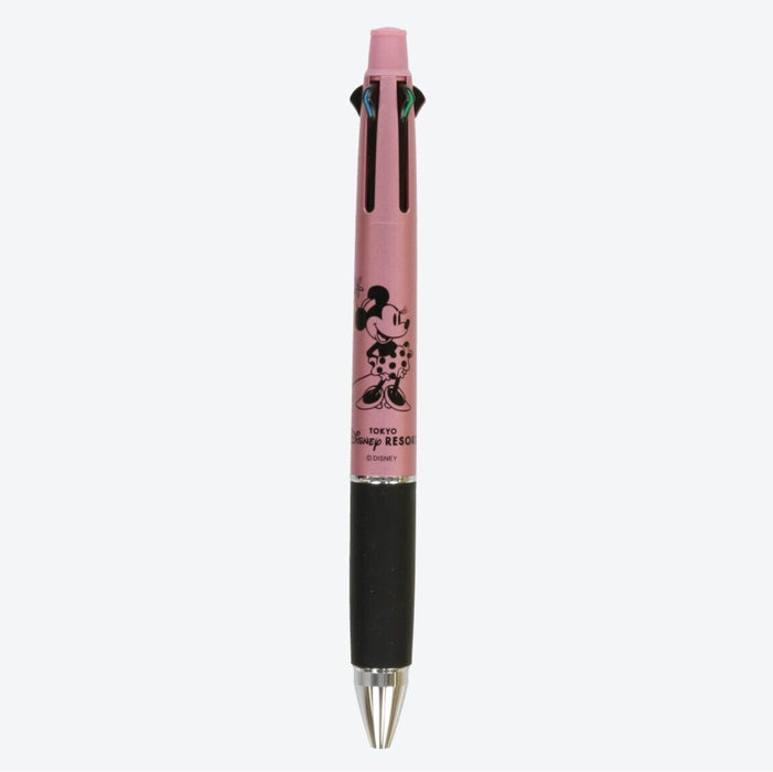 Pre-Order Tokyo Disney Resort Mulch Ballpoint Pen Minnie 4 Color Pink