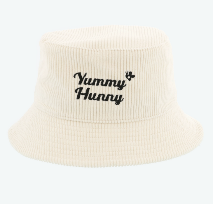 Pre-Order Tokyo Disney Resort Bucket Hat Yummy Hunny Pooh White