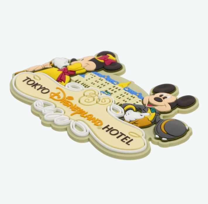 Pre-Order Tokyo Disney Resort Magnet Tokyo Disneland Hotel Mickey Minnie Free