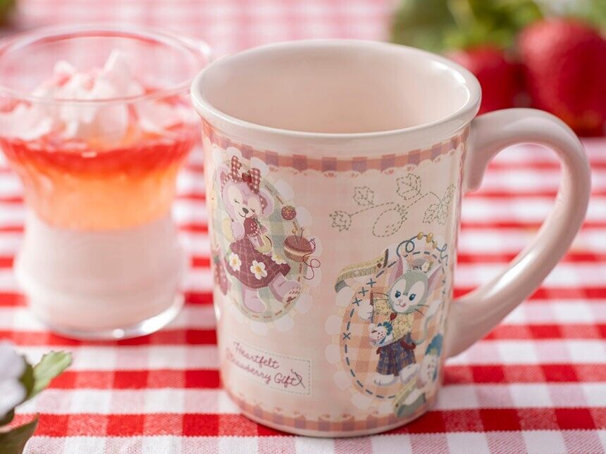 Pre-Order Tokyo Disney TDS Duffy Heartfelt Strawberry Gift Souvenir Mug Cup