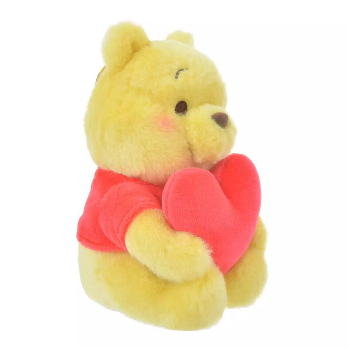 Pre-Order Disney Store JAPAN 2023 Plush Key Chai NIKONIKO HA-CHO Heart Pooh