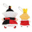 Pre-Order Tokyo Disney Resort 2023 Plush Charm Queen & King of Hart Alice