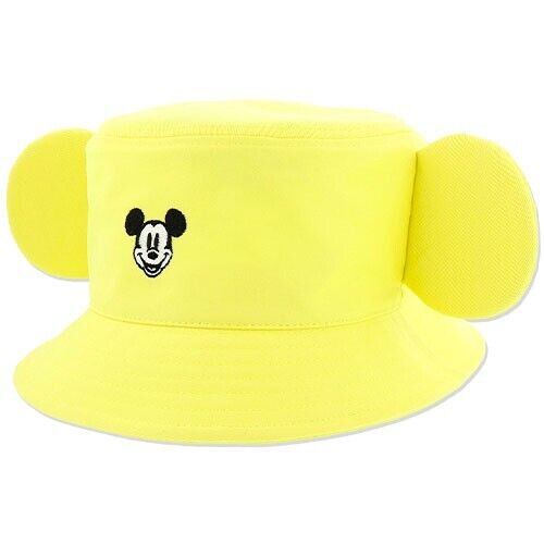 Pre-Order Tokyo Disney Resort 2023  Mickey Shape Bucket Hat Sunshine Yellow