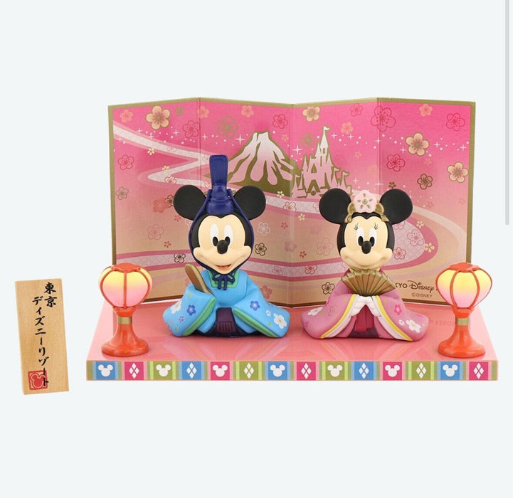 Pre-Order Tokyo Disney Resort 2024 Girls Day Figure Mickey Minnie M Size H 11 cm