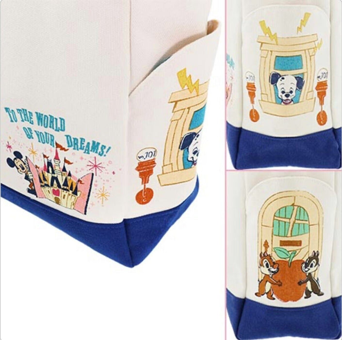 Pre-Order Tokyo Disney Resort 2023 Park Window & Door Tote Bag Mickey Castle