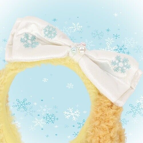 Pre-Order Tokyo Disney Resort Duffy White Wintertime Wonders Headband Cookie Ann