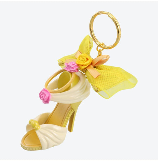 Pre-Order Tokyo Disney Resort Key Chain Princess Shoe Belle Beauty & Beast